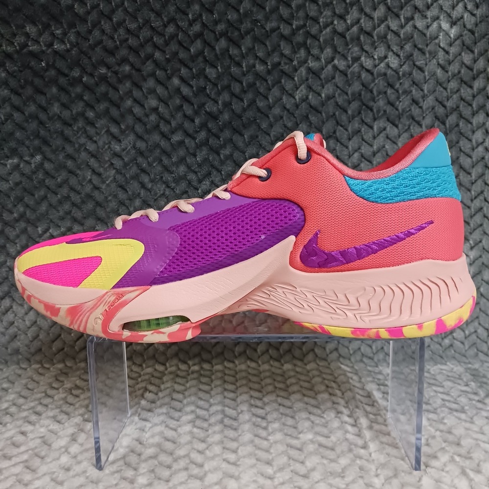 Nike Zoom Freak 4 Bahamas Men's Basketball Sneakers Shoes DQ3824-500 Size 11 - Picture 10 of 16